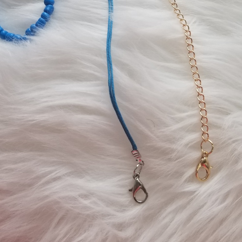 Blue tree bracelet - Picture 4 of 4